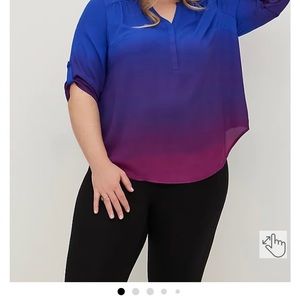 Torrid pull on 3/4 sleeve